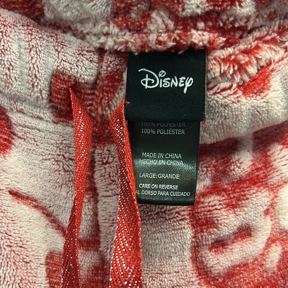 Disney Mickey Mouse Women’s 2 Piece Plush Lounge Set Size L - Picture 11 of 14